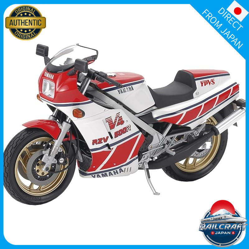 Tamiya 1/12 Motorcycle Series No.37 Yamaha RZV500R Plastic Model 14037