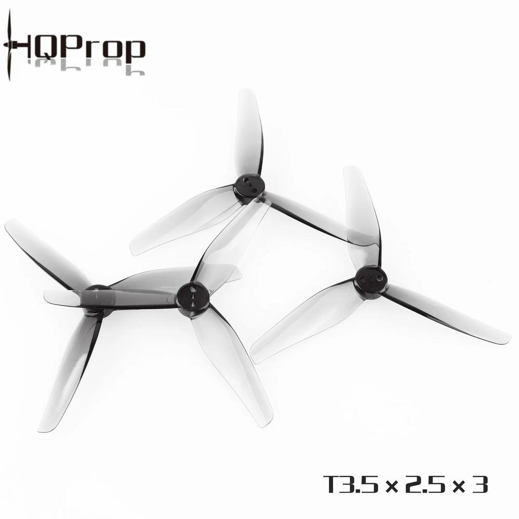 Mi ใบพัด HQProp T3.5X2.5X3 ขนาด 3.5 นิ้ว ก้าน 1.5 มม. ใบพัด 3 ใบ สำหรับ iFlight iH3 RC DIY FPV โดรนแ