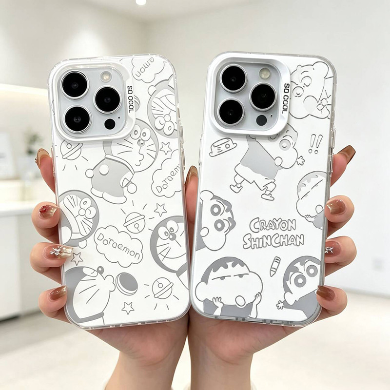 โดราเอมอนเครยอนชินจังปลอกสําหรับXiaomi 17T 15T PRO POCO X8 Pro 5G F7 Ultra X7 X6 PRO Ultra F6 X5 Pro 5G EVA Hard IMDกรณี