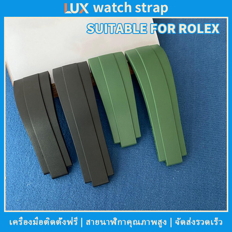 เหมาะสำหรับสายยางของ Rolex ขนาด 20 มม. และ 21 มม. ใช้ได้กับ Submariner, Daytona, Yacht-Master และนาฬ