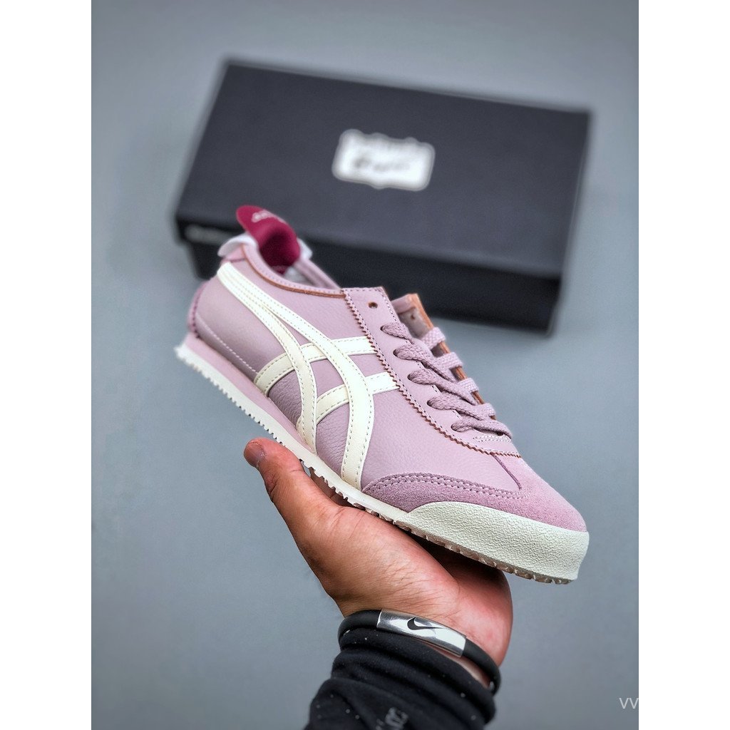 2026Asics Onitsuka Tiger รองเท้า/Onitsuka Tiger Mexico 66 รองเท้าผ้าใบรองเท้าผ้าใบผู้ชายผู้หญิงสไตล์
