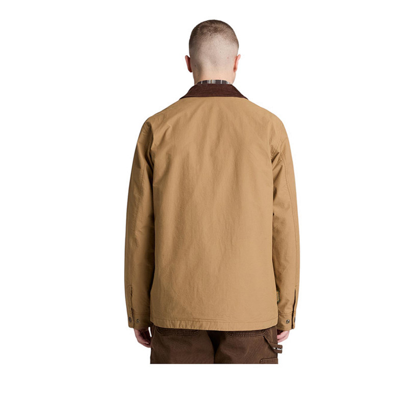 Timberland รุ่น Wenham เสื้อโค้ทกันน้ำสไตล์ฟิลด์ ผู้ชาย สีน้ำตาล — صورة 3