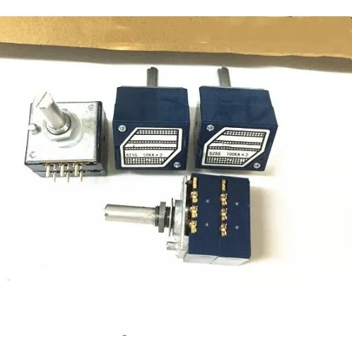 RK27 10K 20K 50K 100K 250K 500K RK27 A10K A20K A50K A100K A250K Dual Volume Control Potentiometer ผู