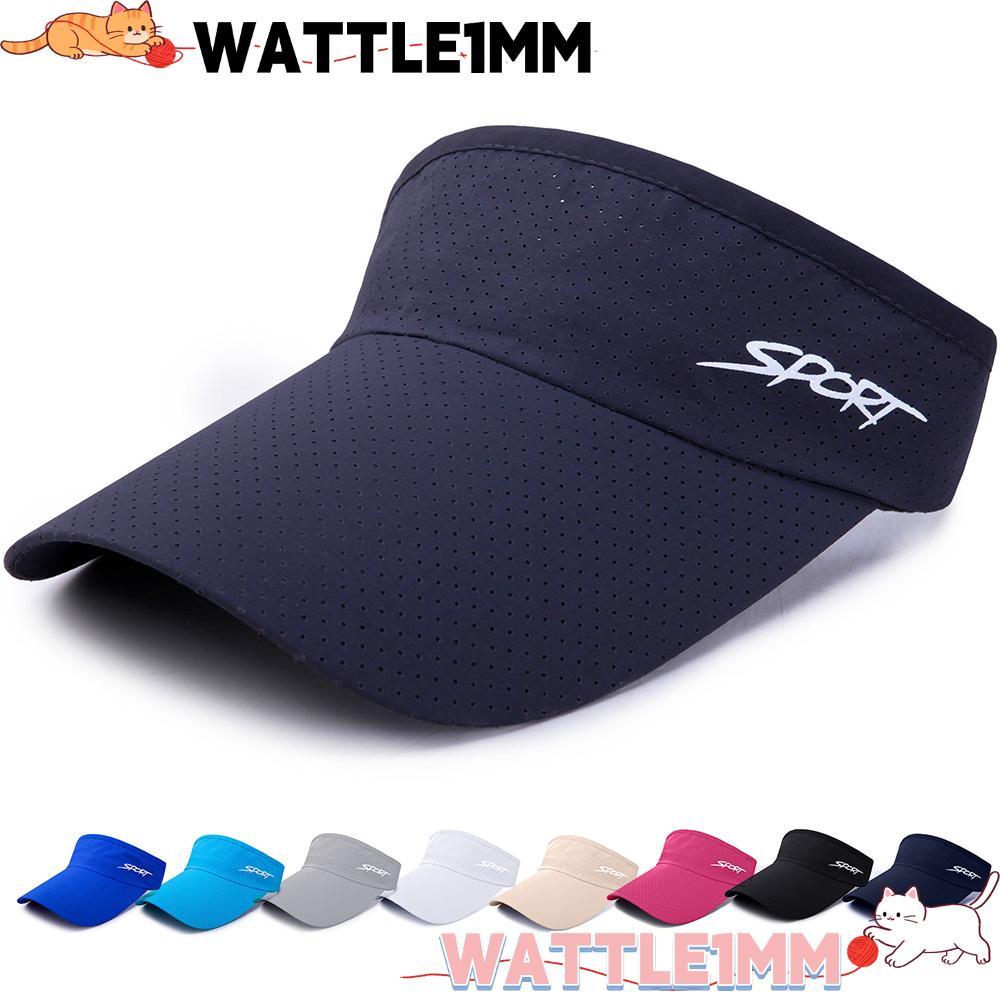 WATTLE1MM Sports Visor Casual Breathable Quick-drying Running Baseball Cap