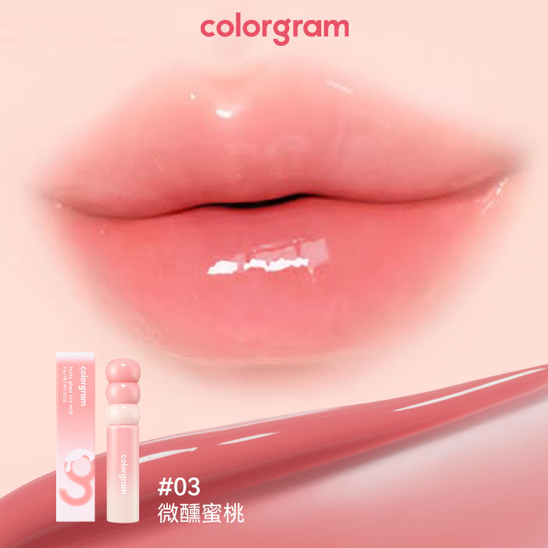 [จัดส่งฟรีตั้งแต่ 20] colorgram colorgram Sweet Gourd First Sweet Lip Glaze ลิปสติก Mirror Moisturiz