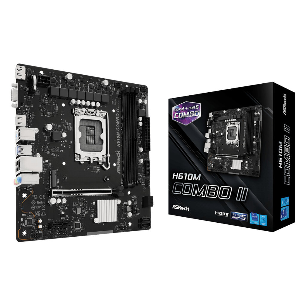 ASROCK H610M COMBO II DDR4/DDR 5 LGA1700