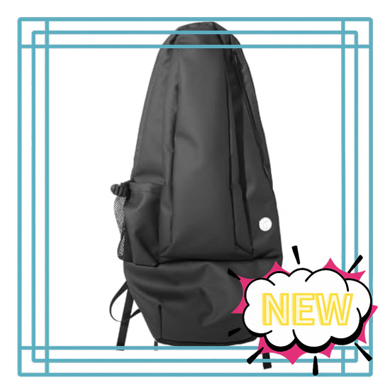 Logical Tennis Data Tennis Racket Bag Backpack (2-Racket Capacity) Black
