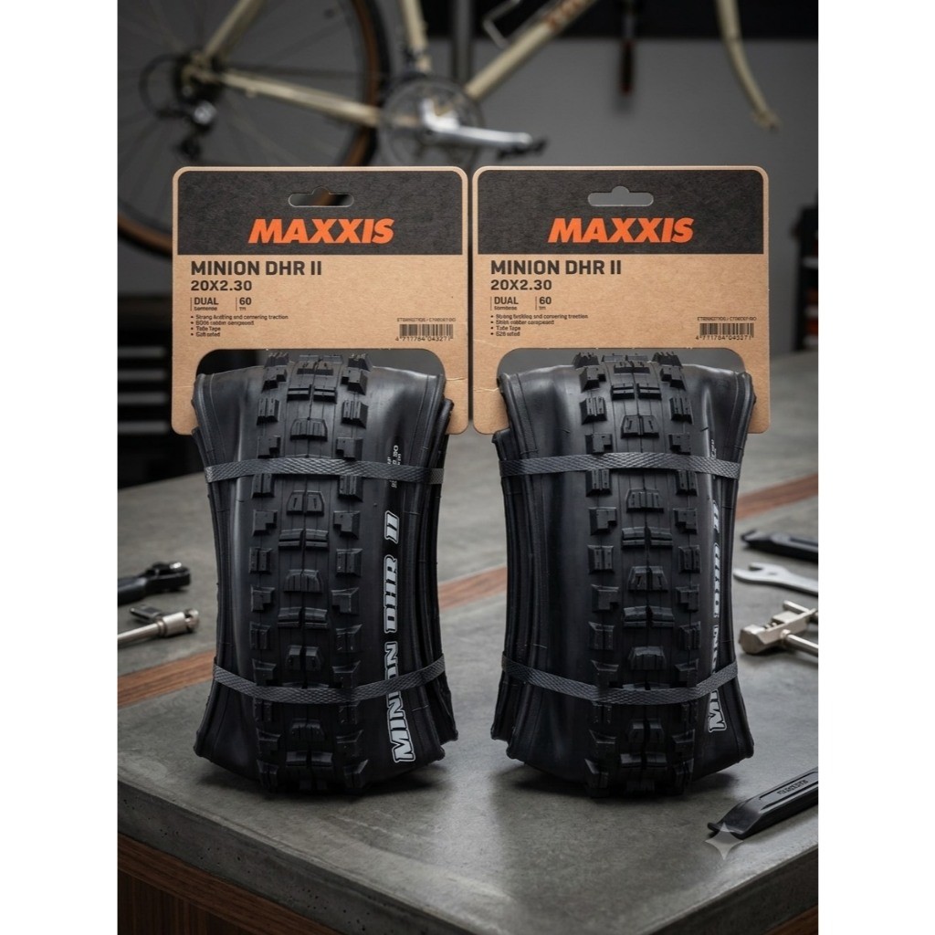 ยางนอก Maxxis Minion DHR II Tire - 20x2.30 ขอบพับ ราคาต่อเส้น