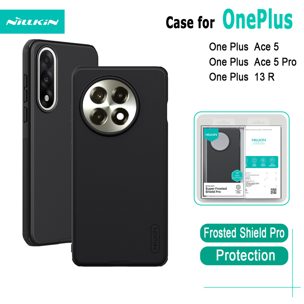 สําหรับ OnePlus Ace 5 / Ace 5 Pro / OnePlus 13R เคสโทรศัพท์ Nillkin Frosted Shield Pro Ultra-Thin กั