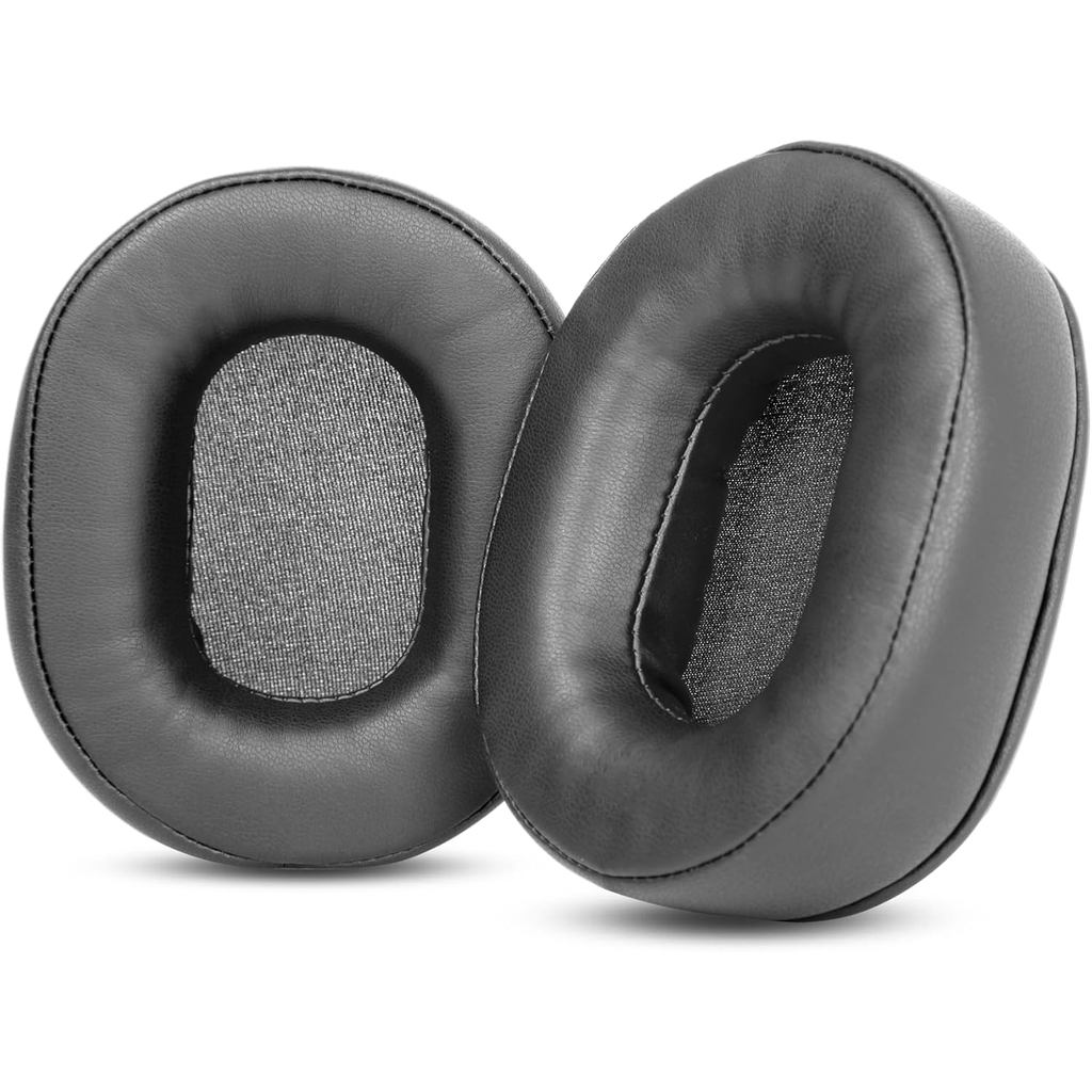 ANC8 Replacement Earpad Ear Cups Ear Cover Cushions ใช้งานร่วมกับ Ausdom ANC8 anc8 หูฟัง (สีดํา2)