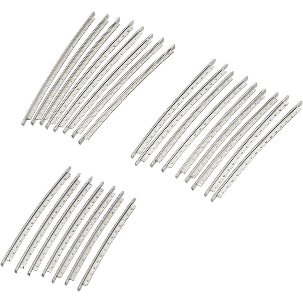 Geesatis 24 ชิ้นกีตาร์ Fret ลวดทองแดง Fret ลวดสําหรับคลาสสิก Vintage กีตาร์ Fingerboard Fret Wire (เ