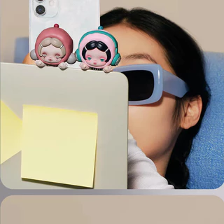 POPMART SKULLPANDA POP ATTACH Off Mode Blind Box Gift หุ่นน่ารัก ของขวัญวันเกิด GMNM