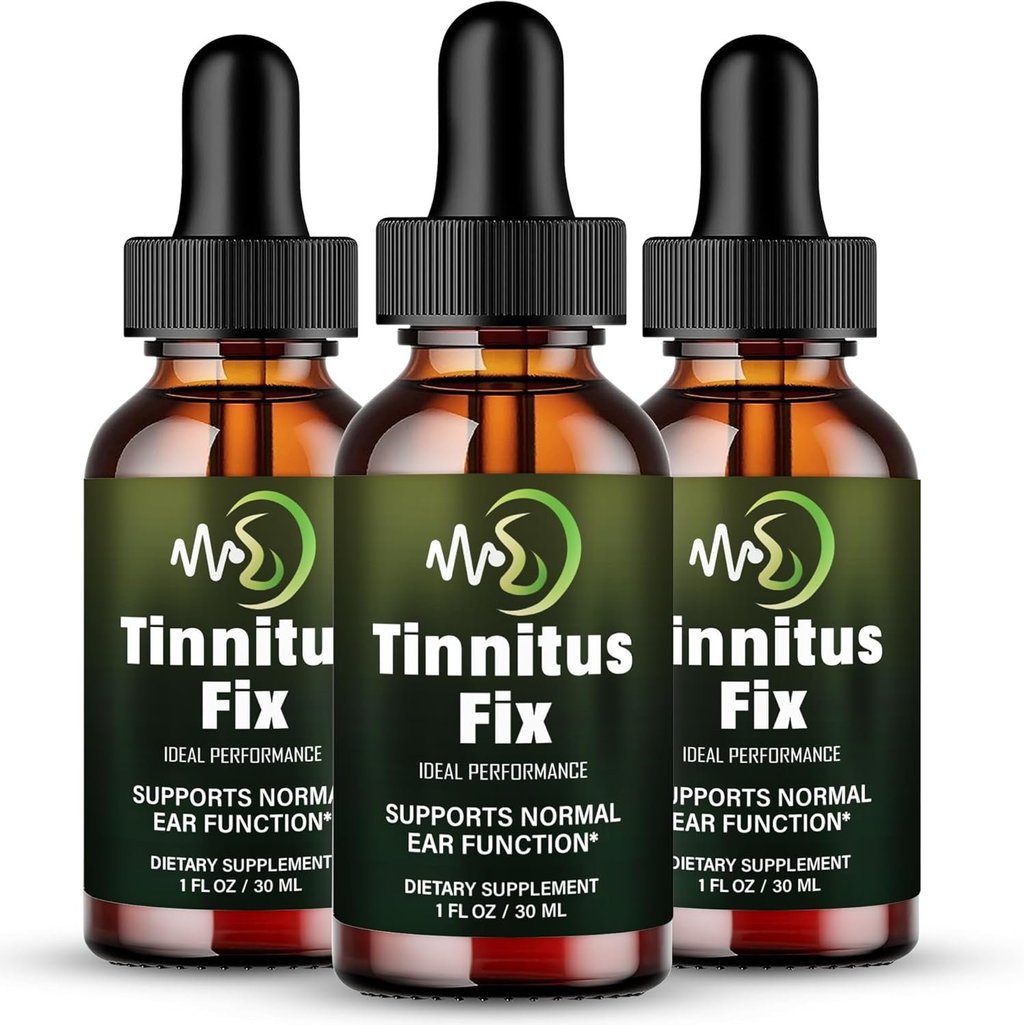 Tinnitus Fix Drops, Official TinnitusFix Tinnitus Relief for Ringing Ears, Advanced Ear Health Suppo