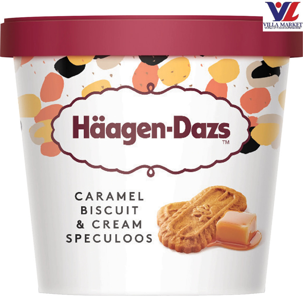 [สินค้าส่งด่วน] [7183] Haagen-Dazs Caramel Biscuit And Cream100 ฮาเก้น-ดาส รสคาราเมลบิสกิต แอนด์ ครีม