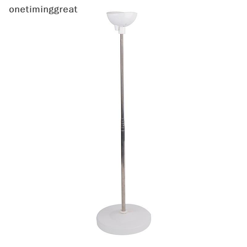 Onetiminggreat 1 ชุดปรับบอลลูนคอลัมน์ชุดเสาโลหะฐานพลาสติกสําหรับงานแต่งงานวันเกิด Baby Shower ตกแต่ง