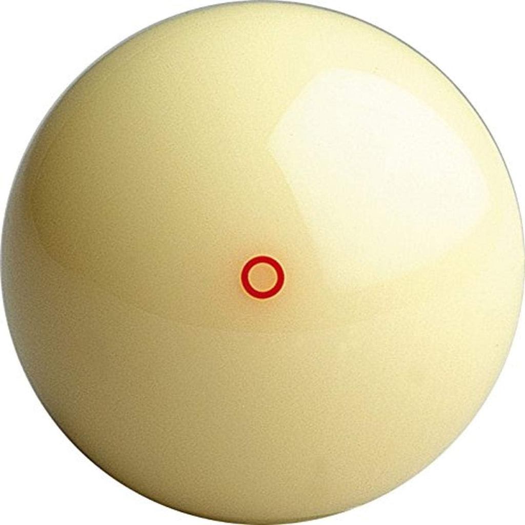 Aramith 2-1/4" ขนาดระเบียบ Billi/Pool Ball: Red Circle Champion Cue Ball S65K