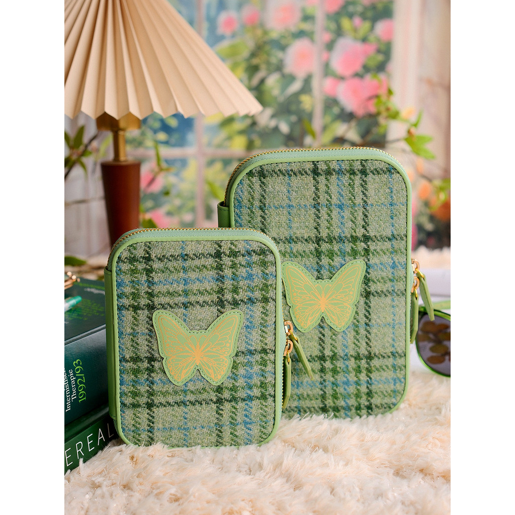 Original Woolen Butterfly Handbook Burrito กระเป๋าเหมาะสําหรับ A6 Wonderful A7 หน้าคงที่ A6B6weeks ข