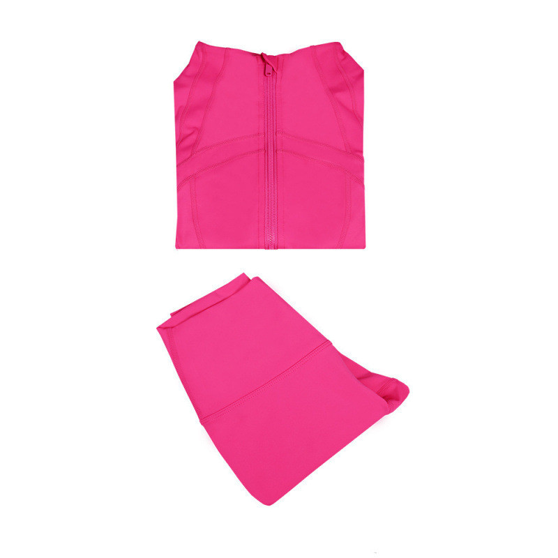 7GYV 1u1u Stand-Up Collar Jacket Suit Slim-Fit Jacket Stretch Quick-Drying Fitness Sports Running Yo