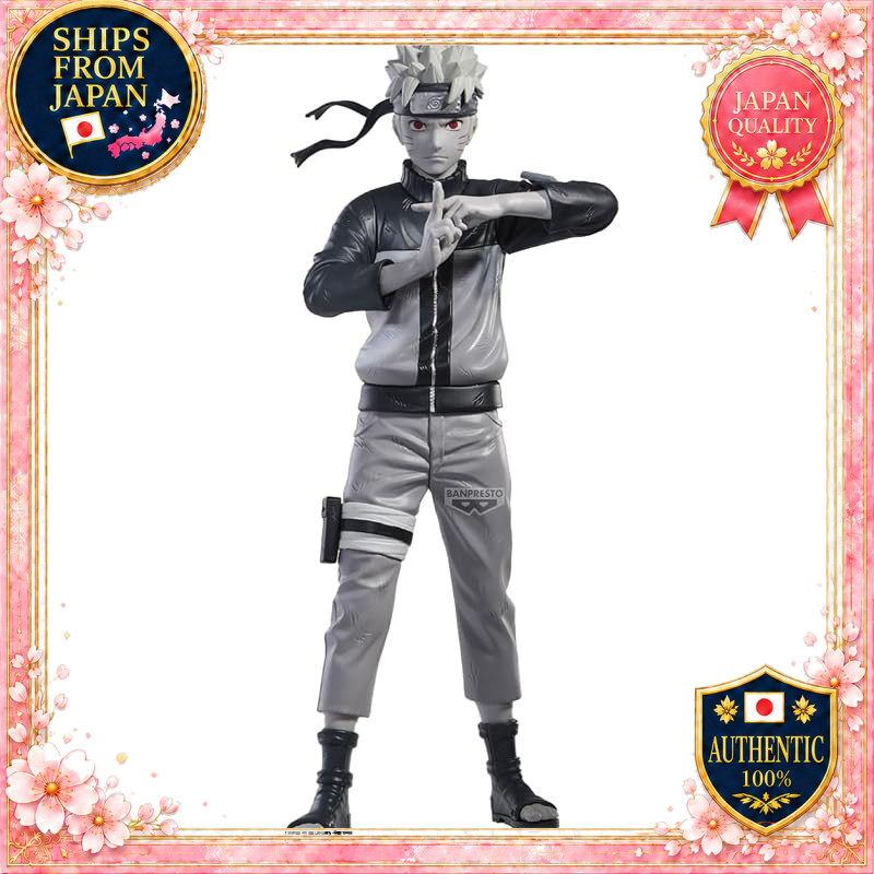 Banpresto - NARUTO - Naruto Shippuden - Naruto Uzumaki Noir Edge Collection Figure