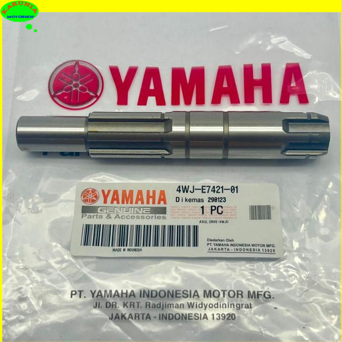 4WJ-E7421-01 เพลาเกียร์หน้า F1 F1Z F1ZR ALFA SIGMA Yamaha 1 ชิ้น
