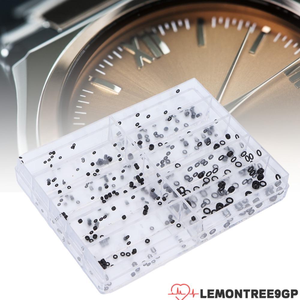 LEMONTREE9GP Watch Crown O-Ring, สายนาฬิกายางข้อมูลจําเพาะต่างๆ, อุปกรณ์เสริมซ่อมนาฬิกาสําหรับช่างซ่