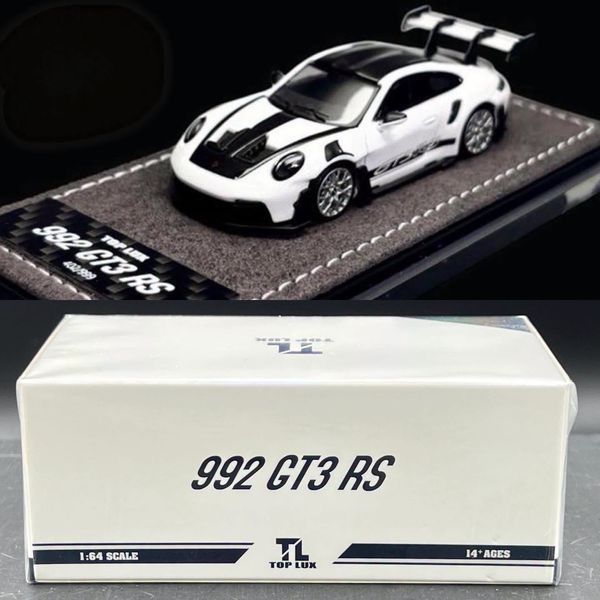 TOP LUX 1/64
Porsche 992GT3RS White: Black