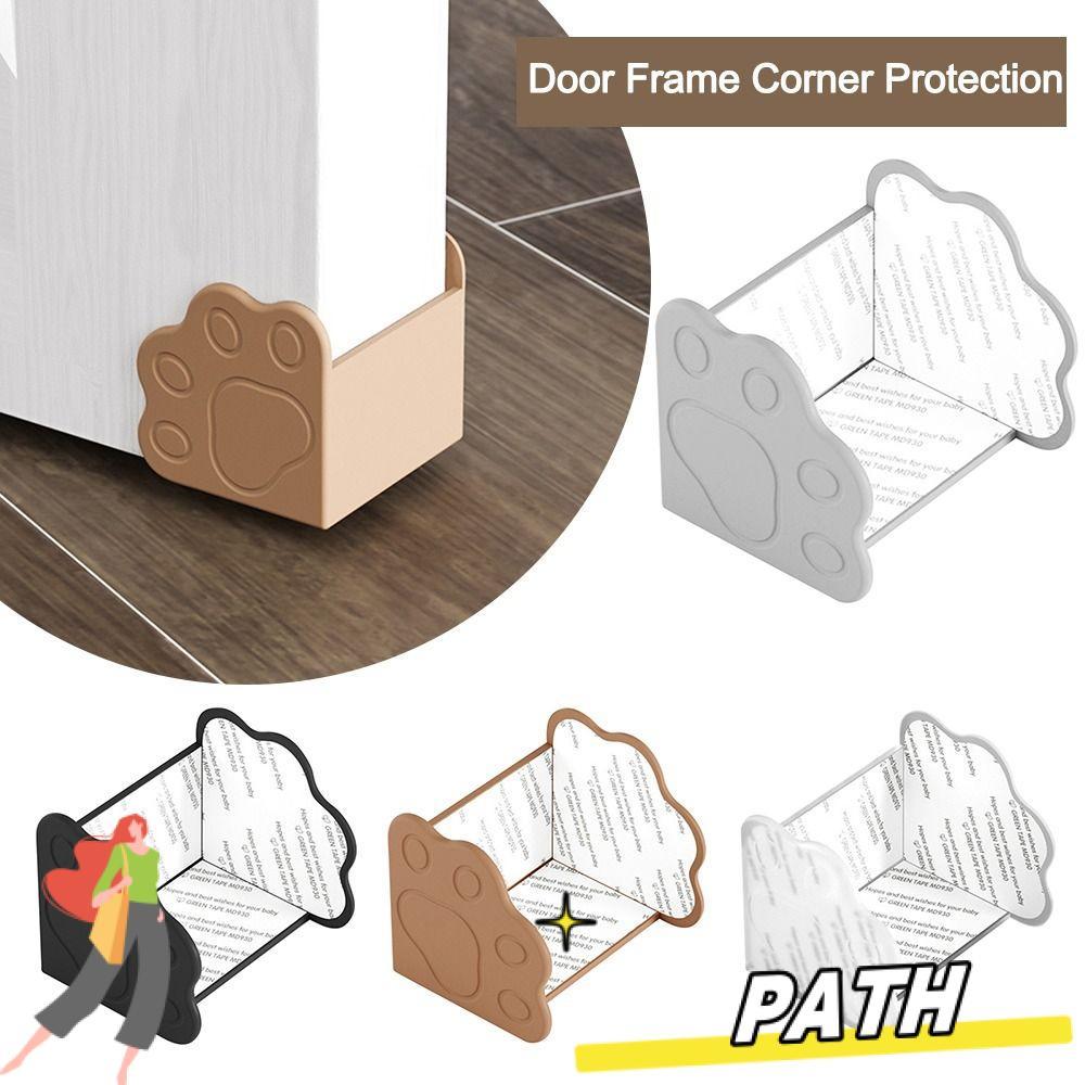 PATH Sharp Corner Protective , Elastic Anti-collision Door Frame Corner Protection, Cute Silicone So