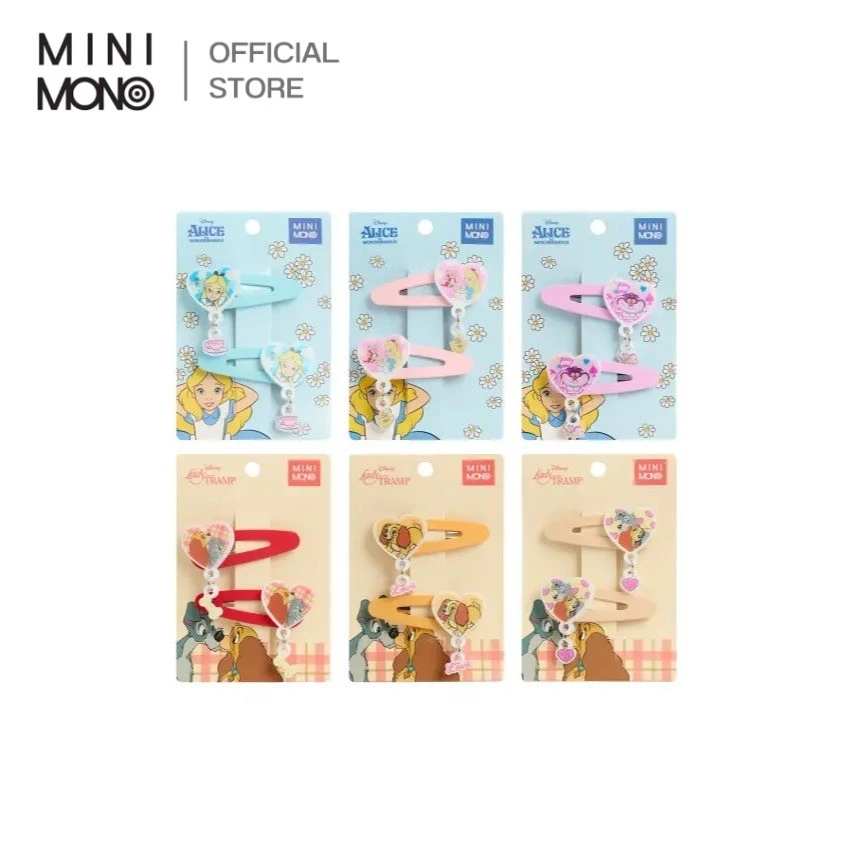 Mini Mono เซ็ตกิ๊บติดผม 2 ชิ้น ลาย Disney