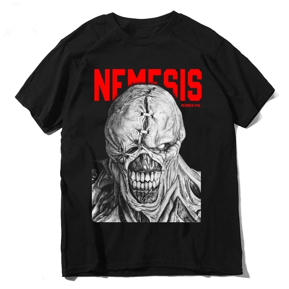 เสื้อยืด Resident Evil Nemesis สำหรับแฟนเกม Resident Evil