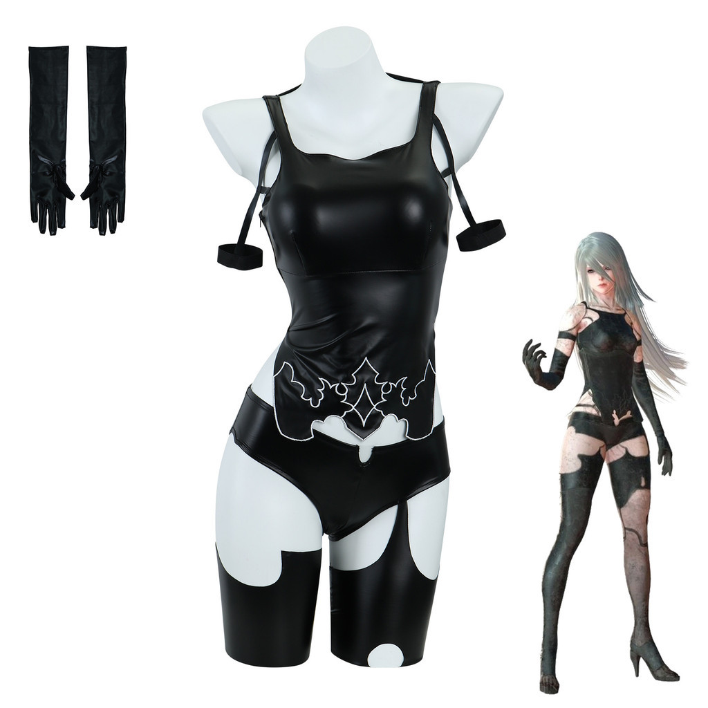 Niel Mechanical Era cos เสื้อผ้า Yolha A2cosplay คอสเพลย์เซ็กซี่หนังสิทธิบัตรเครื่องแต่งกาย