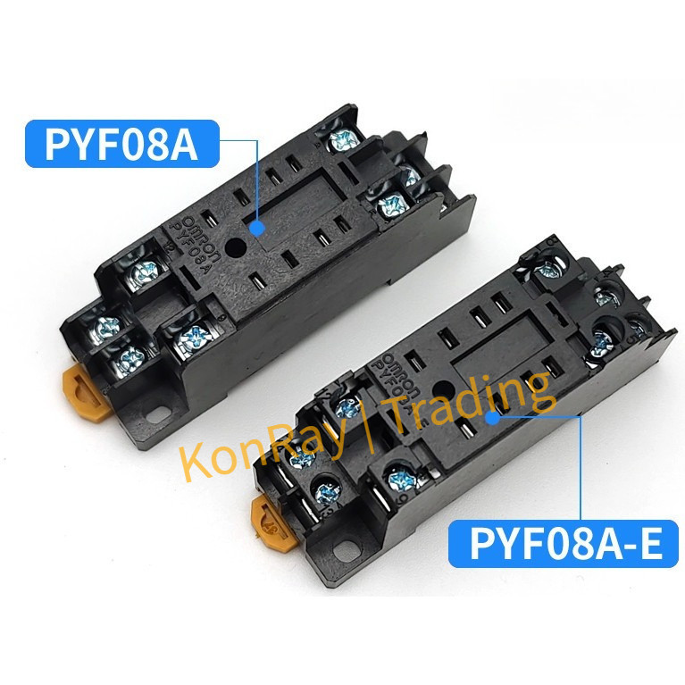 ฐานรีเลย์ขนาดเล็ก Omron PYF08A-E PTF08A-E PYF14A-E PYF11A-E PYFZ-08-E PTFZ-08-E PTFZ-14-E