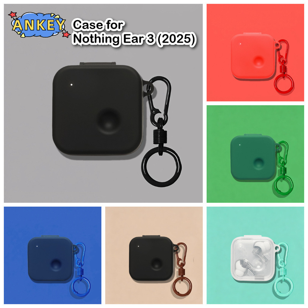 Compatible with Nothing Ear 3 (2025) Bluetooth Earphones Silicone Protective Case Nothing Ear3 / Ear