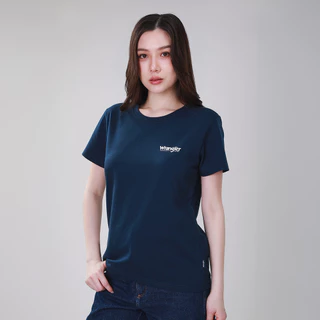 WRANGLER เสื้อยืดแขนสั้นผู้หญิง รุ่น WR SC26WTSSC14 สีกรมท่า