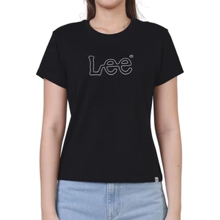 LEE เสื้อยืดแขนสั้นผู้หญิง รุ่น LE F225WTSSF15 สีดำ