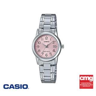CASIO นาฬิกาข้อมือผู้หญิง GENERAL รุ่น LTP-V002D-4BUDF นาฬิกา นาฬิกาข้อมือ นาฬิกาข้อมือผู้หญิง