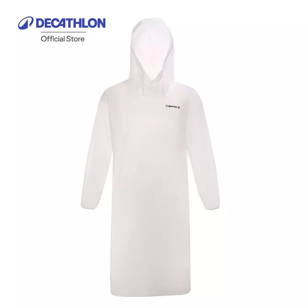 Decathlon Fishing Poncho 100 เสื้อปอนโชสำหรับใส่ตกปลา รุ่น 100 - White