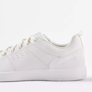Decathlon Women'S Multi-Court Tennis Shoes Essential รองเท้าเทนนิสสำหรับผู้หญิง รุ่น Essential - Off White
