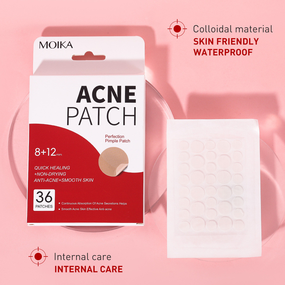 ภาษาอังกฤษ Salicylic Acid 36 Patch Particle ACNE Patch ที่มองไม่เห็น Mark Removal ACNE Hydrogel ACNE