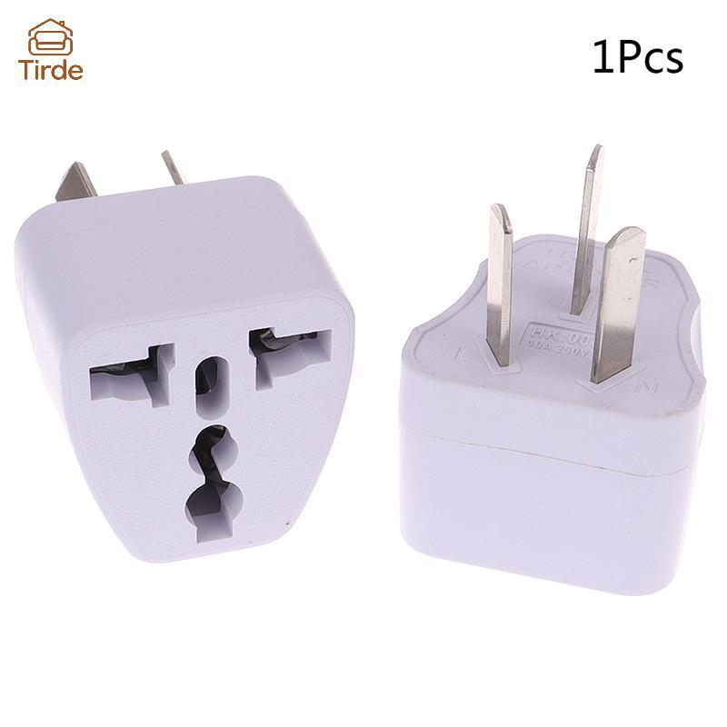 Tirde universal travel power plug Adapter USA EU Euro Asia to AU Australia 3 pin