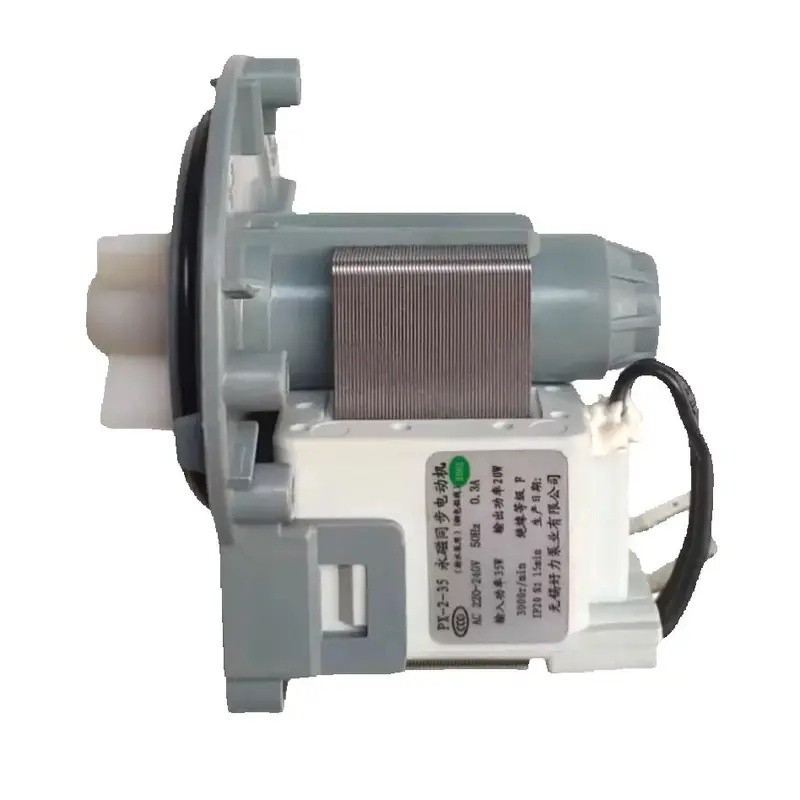 ใหม่สําหรับชิ้นส่วนเครื่องซักผ้า PX-2-35 มอเตอร์ปั๊มระบายน้ํา B20-6A01 30W งานดี