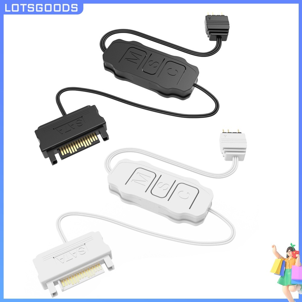 [จัดส่งในพื้นที่] 5V 3PIN ARGB Controller Solid Light Controller RGB Sync Controller Cable