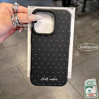 เคสลายหนังสัมผัสดี ลายจุดเล็ก สไตล์มินิมอลSamsung A56 A26 A17 A36 A05s A15 A07 A35 A06 A24 A16 A15 A34 S24 S25 S23 ULTRA