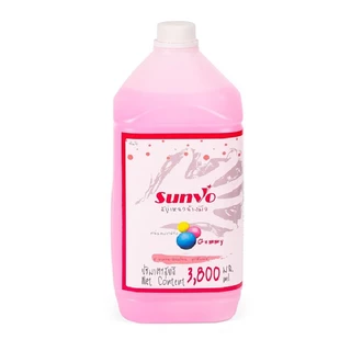 SUNVO สบู่เหลวล้างมือมุก กลิ่นกัมมี่ สีชมพู ขนาด 3.8 ลิตร
