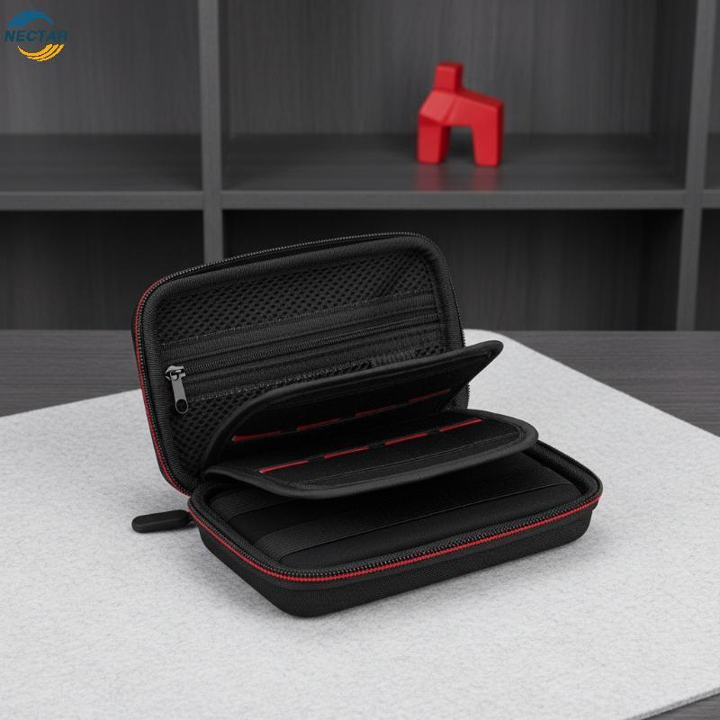 TAR Travel Hard Shell Case สําหรับ 3DS XL Shoproof ป้องกันรอยขีดข่วนกระเป๋าสําหรับเกมใช้ N