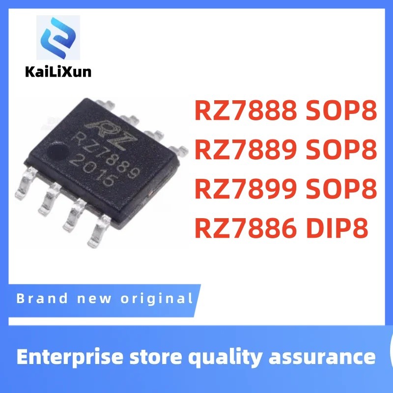 1-5PCS RZ7888 RZ7889 RZ7899 RZ7886 SOP8 SMD RZ7886 DIP8 Through-Hole มอเตอร์ไปข้างหน้า/Reverse Drive