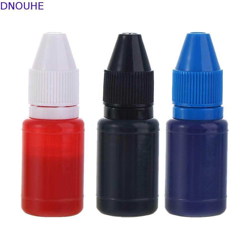 DNOUHE Seal Stamp Oil สําหรับกระดาษไม้อุปกรณ์การเรียน Photosensitive Blue Red Make Seal Inkpad