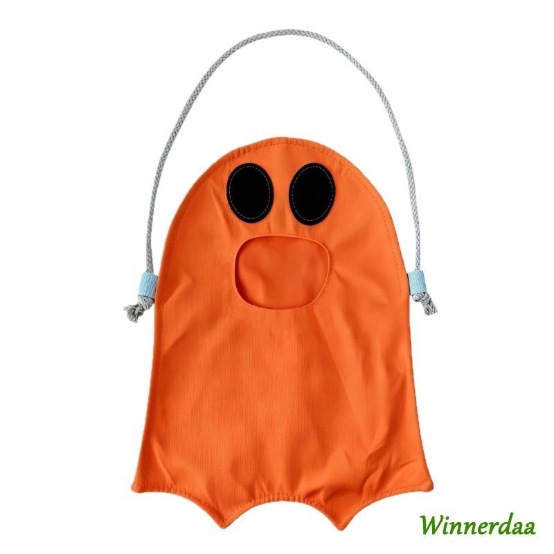 WIN Seasonal Candy Gather Bag สําหรับเด็กและครอบครัวที่มีตัวผ้าใบ
