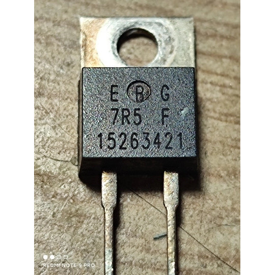 EBG 7R5 7R5F Biadi Vent Resistor Tube ยี่ห้อใหม่