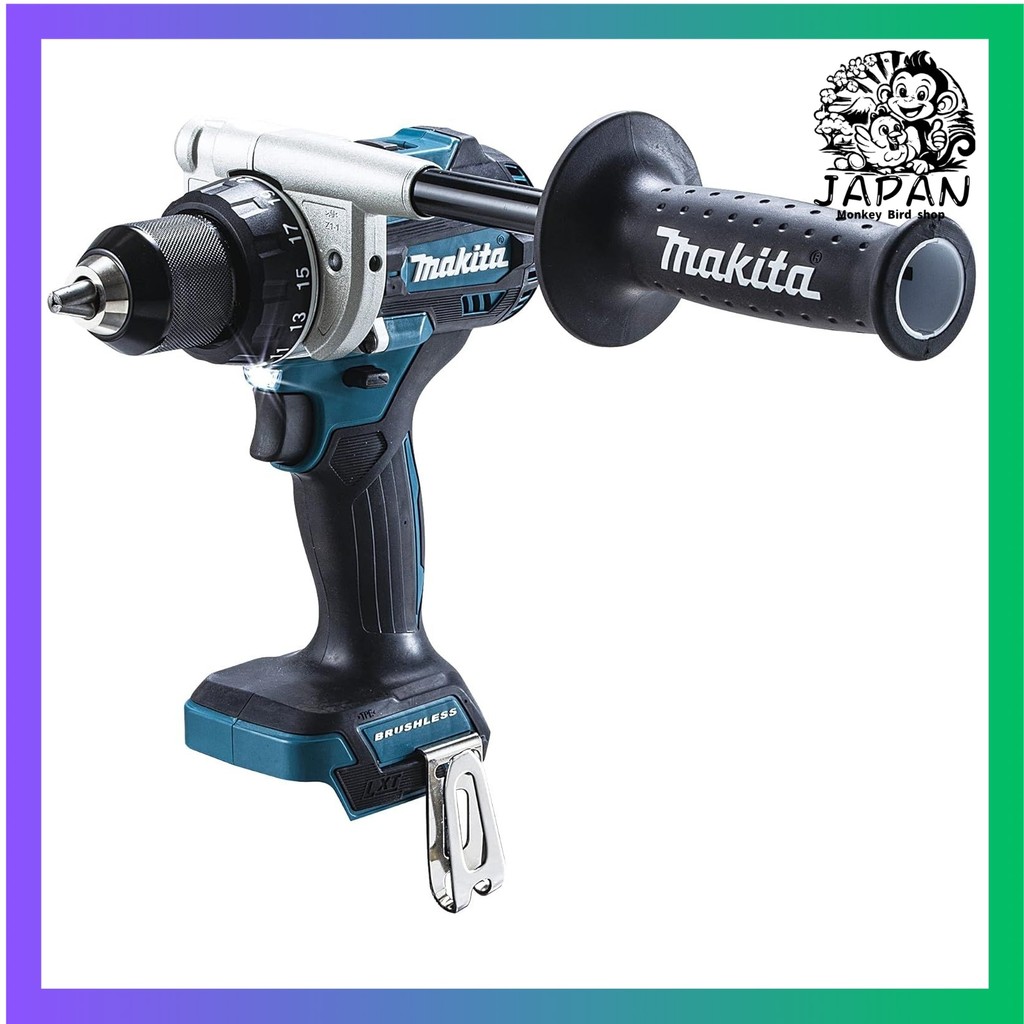 Makita Rechargeable Driver Drill 18V Battery/Charger/Case Sold Separately DF486DZ Blue monkey bird s