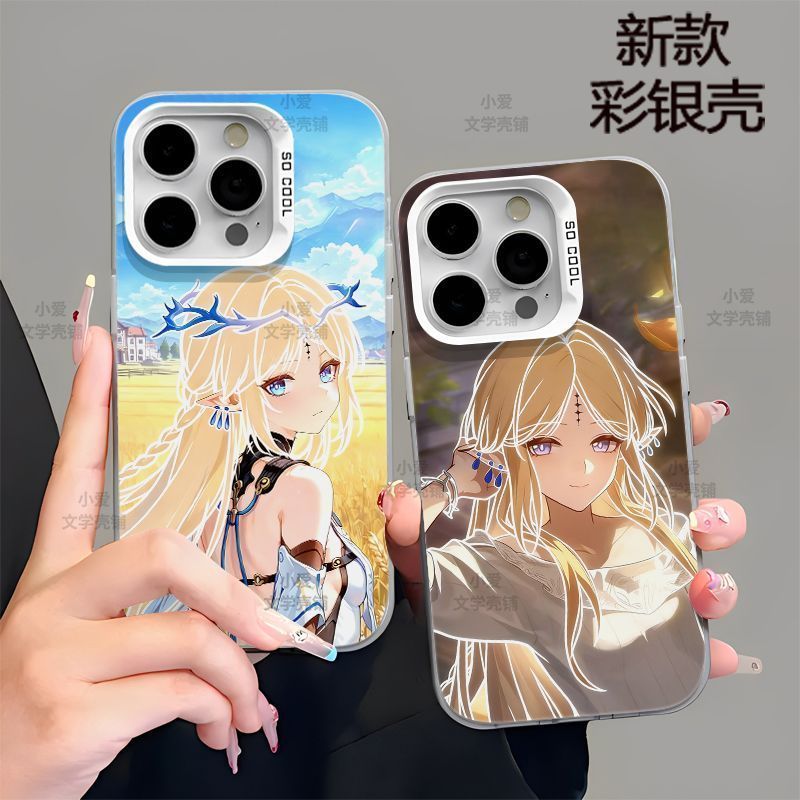 Wuthering Waves/Cartethyia/Cartethyia เหมาะสําหรับเคสโทรศัพท์ IPhone17Pro สไตล์ใหม่/Unjp